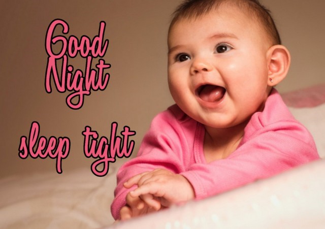 Good night baby image download