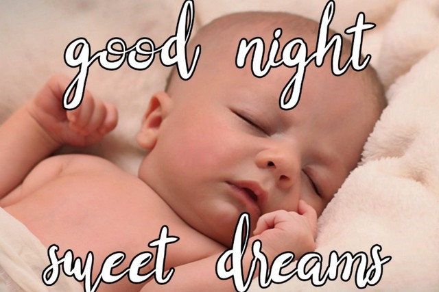 Good night baby images download