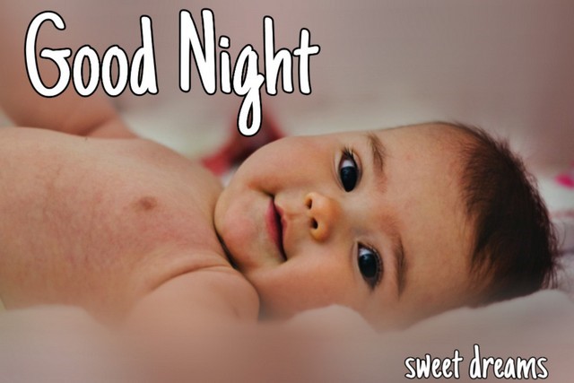 Good night baby photos download