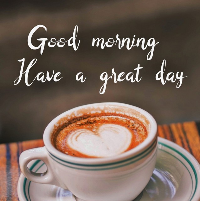 good morning hot coffee image