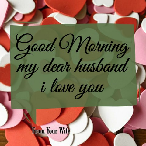 Good morning images for husband love