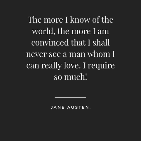 quote about love by life by jane austen
