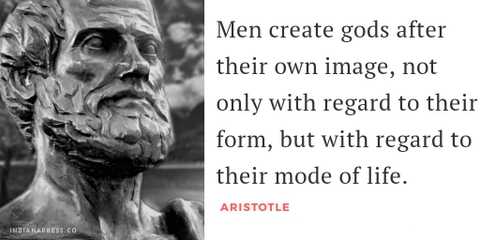 inspirational Aristotle quote on god 