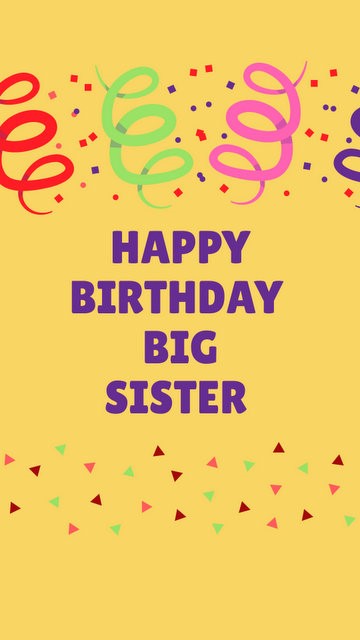 happy birthday big sister images 