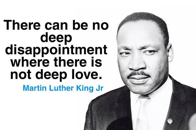 Martin Luther King Jr quote on deep love