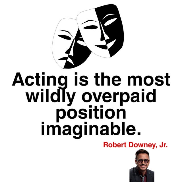 Quote on acting
