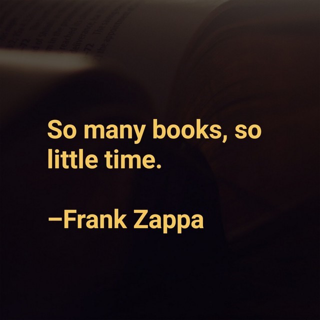 Quote on book and time
