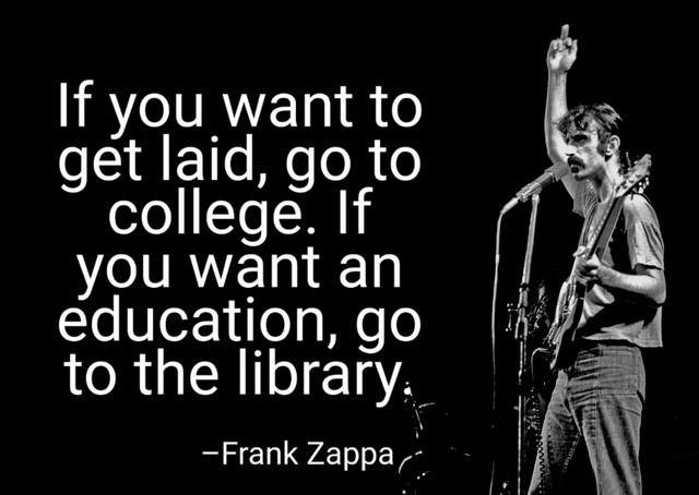 Quote on education and library