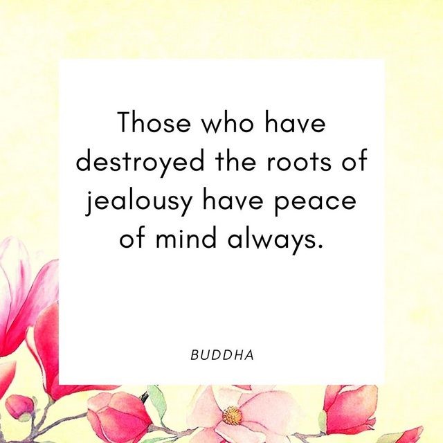buddha quotes on jealousy