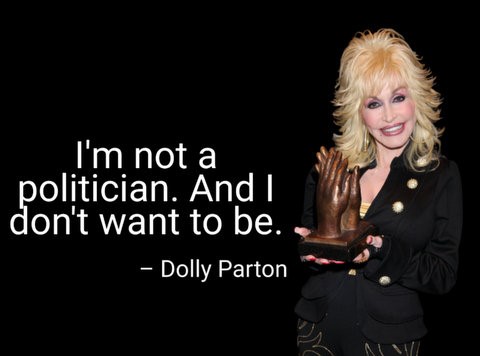dolly parton quotes on politics